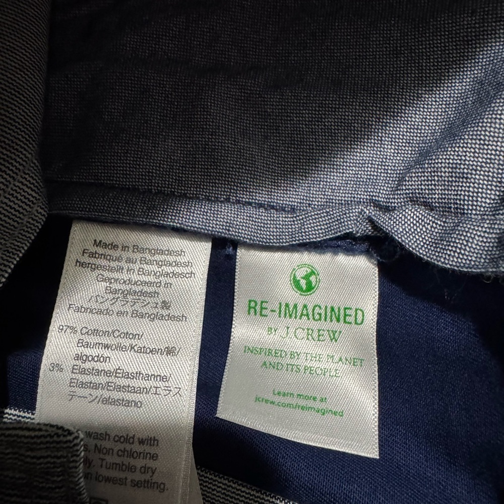 J. Crew Classic Blue Chinos NWT - Picture 7 of 7